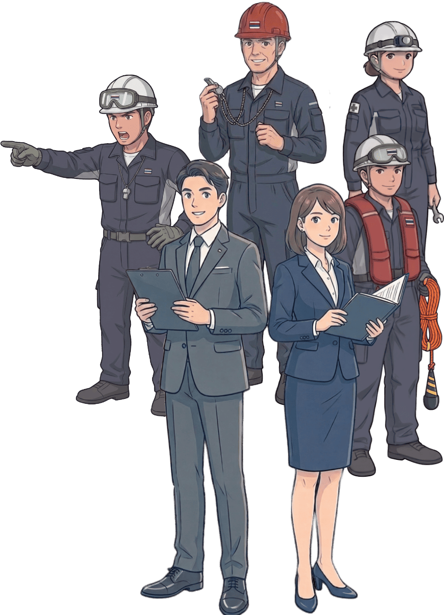 イメージ：社員群像